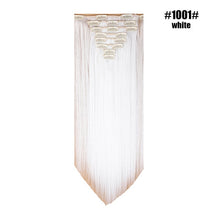 Load image into Gallery viewer, S-noilite 26" 8pcs Long Straight Women Clips in Hair Extension Synthetic Hairpiece Haistyle Heat Resistant White Red Purple