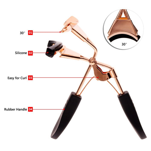 1Pcs  Eyelash Curler Makeup False Eye Lash Curler Curling Clip maquillaje Profesional rizador de pestanas zalotka recourbe cil