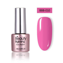 Load image into Gallery viewer, Beautybigbang Neon Nail Gel Polish Fluorescent Color Nail Art Gel Polish Poly Gel Noctilucent Vernis Ongle Glow In Dark Nail Gel