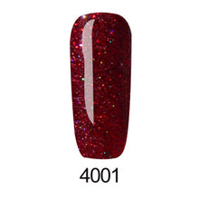 Load image into Gallery viewer, Ruhoya 1pc Giltter Bling Neon Colors  Ongle Nagellak Vernis Semi Permanent Gellak Lucky Lacquer Vernis Nail Varnishes
