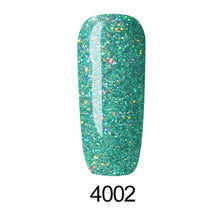 Load image into Gallery viewer, Ruhoya 1pc Giltter Bling Neon Colors  Ongle Nagellak Vernis Semi Permanent Gellak Lucky Lacquer Vernis Nail Varnishes