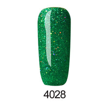 Load image into Gallery viewer, Ruhoya 1pc Giltter Bling Neon Colors  Ongle Nagellak Vernis Semi Permanent Gellak Lucky Lacquer Vernis Nail Varnishes