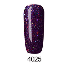 Load image into Gallery viewer, Ruhoya 1pc Giltter Bling Neon Colors  Ongle Nagellak Vernis Semi Permanent Gellak Lucky Lacquer Vernis Nail Varnishes