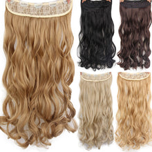 Load image into Gallery viewer, AISI HAIR 22" 15 Colors Long Wavy High Temperature Fiber Synthetic Clip in Hair Extensions for Women