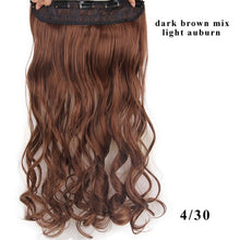 Load image into Gallery viewer, AISI HAIR 22" 15 Colors Long Wavy High Temperature Fiber Synthetic Clip in Hair Extensions for Women