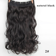 Load image into Gallery viewer, AISI HAIR 22" 15 Colors Long Wavy High Temperature Fiber Synthetic Clip in Hair Extensions for Women