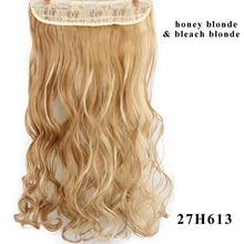 Load image into Gallery viewer, AISI HAIR 22" 15 Colors Long Wavy High Temperature Fiber Synthetic Clip in Hair Extensions for Women