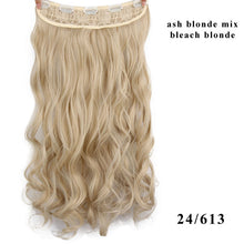Load image into Gallery viewer, AISI HAIR 22" 15 Colors Long Wavy High Temperature Fiber Synthetic Clip in Hair Extensions for Women