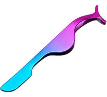 Load image into Gallery viewer, Mikiwi 1pcs Eyelash Curler False Eyelash Tweezers for False Eyelashes Extension Applicator Remover Eyes Tweezer Recourbe Cils
