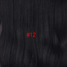 Load image into Gallery viewer, Silike 190g Wavy Clip in One Piece Hair Extensions 24 inch 17 Colors Available Synthetic Heat Resistant Fiber Hair Extension