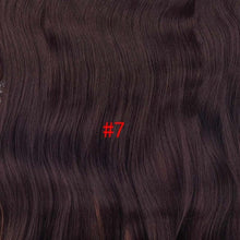 Load image into Gallery viewer, Silike 190g Wavy Clip in One Piece Hair Extensions 24 inch 17 Colors Available Synthetic Heat Resistant Fiber Hair Extension