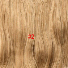 Load image into Gallery viewer, Silike 190g Wavy Clip in One Piece Hair Extensions 24 inch 17 Colors Available Synthetic Heat Resistant Fiber Hair Extension