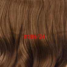 Load image into Gallery viewer, Silike 190g Wavy Clip in One Piece Hair Extensions 24 inch 17 Colors Available Synthetic Heat Resistant Fiber Hair Extension