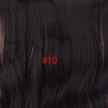 Load image into Gallery viewer, Silike 190g Wavy Clip in One Piece Hair Extensions 24 inch 17 Colors Available Synthetic Heat Resistant Fiber Hair Extension