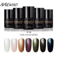 Load image into Gallery viewer, NAILWIND 7ML Pure Colors 01-30 Soak Off Gel Nail Polish Nail Art UV Led Nagellak Vernis Ongle Nail Gel Polish Primer Lacquer Art