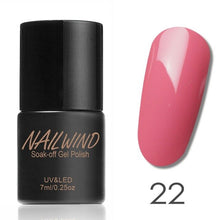 Load image into Gallery viewer, NAILWIND 7ML Pure Colors 01-30 Soak Off Gel Nail Polish Nail Art UV Led Nagellak Vernis Ongle Nail Gel Polish Primer Lacquer Art