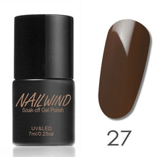 Load image into Gallery viewer, NAILWIND 7ML Pure Colors 01-30 Soak Off Gel Nail Polish Nail Art UV Led Nagellak Vernis Ongle Nail Gel Polish Primer Lacquer Art