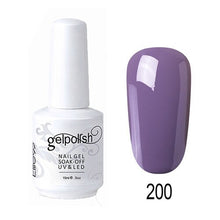 Load image into Gallery viewer, Elite99 Pure Gel Polish 15ML Gel Varnishes Soak Off Nail Art 298 Pure Colors UV &amp; LED Vernis Ongle Long Lasting Gel Lak