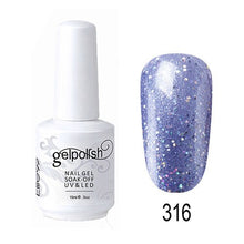 Load image into Gallery viewer, Elite99 Pure Gel Polish 15ML Gel Varnishes Soak Off Nail Art 298 Pure Colors UV &amp; LED Vernis Ongle Long Lasting Gel Lak