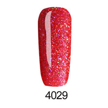Load image into Gallery viewer, Ruhoya Nail Polish 8ml Giltter Bling NeonColors Vernis Gellak Lucky Lacquer Vernis Ongle Nagellak Nail Varnishes Semi Permanent
