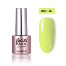 Load image into Gallery viewer, Beautybigbang Neon Nail Gel Polish Fluorescent Color Nail Art Gel Polish Poly Gel Noctilucent Vernis Ongle Glow In Dark Nail Gel