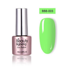Load image into Gallery viewer, Beautybigbang Neon Nail Gel Polish Fluorescent Color Nail Art Gel Polish Poly Gel Noctilucent Vernis Ongle Glow In Dark Nail Gel