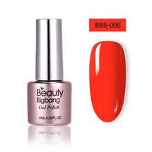 Load image into Gallery viewer, Beautybigbang Neon Nail Gel Polish Fluorescent Color Nail Art Gel Polish Poly Gel Noctilucent Vernis Ongle Glow In Dark Nail Gel