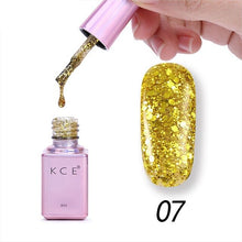 Load image into Gallery viewer, New Arrival Shiny Sequin Glitter Gel Nail Polish Candy Color Gel Lacquer Primer Manicure Gel Nail Varnish vernis ongle