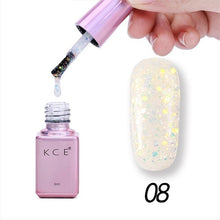 Load image into Gallery viewer, New Arrival Shiny Sequin Glitter Gel Nail Polish Candy Color Gel Lacquer Primer Manicure Gel Nail Varnish vernis ongle