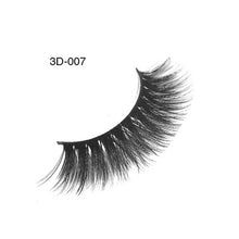 Load image into Gallery viewer, 3 Pairs False Eyelashes 3D Mink Lashes Eyelash Extension Cross thick Beauty Makeup Mink Eyelashes Faux Cils Maquiagem Cilio