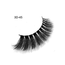 Load image into Gallery viewer, 3 Pairs False Eyelashes 3D Mink Lashes Eyelash Extension Cross thick Beauty Makeup Mink Eyelashes Faux Cils Maquiagem Cilio