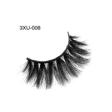 Load image into Gallery viewer, 3 Pairs False Eyelashes 3D Mink Lashes Eyelash Extension Cross thick Beauty Makeup Mink Eyelashes Faux Cils Maquiagem Cilio