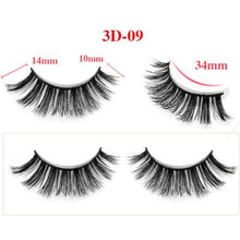 Load image into Gallery viewer, 1Pair Natural False Eyelashes 3d Makeup Mink Lashes Soft Eyelash Extension Fake Strip Mink Eyelashes Cheap Faux Cils #275368