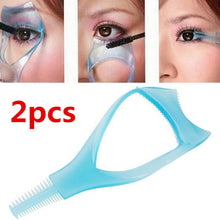 Load image into Gallery viewer, 1/2/3pcs Women Eyelash Comb Applicator Guide Card Curler recourbe cils chauffant Makeup Make Up Girls pinces pour extension cils