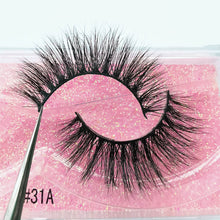 Load image into Gallery viewer, YSDO 1 Pair False Eyelashes Volume 3D Mink Lashes Natural Mink Eyelashes Makeup Lashes Extension Tools Faux Cils Maquiagem 42A