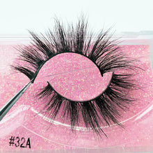 Load image into Gallery viewer, YSDO 1 Pair False Eyelashes Volume 3D Mink Lashes Natural Mink Eyelashes Makeup Lashes Extension Tools Faux Cils Maquiagem 42A