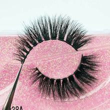 Load image into Gallery viewer, YSDO 1 Pair False Eyelashes Volume 3D Mink Lashes Natural Mink Eyelashes Makeup Lashes Extension Tools Faux Cils Maquiagem 42A