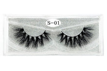 Load image into Gallery viewer, Mink Eyelashes Hand Made Crisscross False Eyelashes Cruelty Free Dramatic 3D Mink Lashes Long Lasting Faux Cils for Makeup Tools