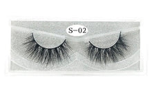 Load image into Gallery viewer, Mink Eyelashes Hand Made Crisscross False Eyelashes Cruelty Free Dramatic 3D Mink Lashes Long Lasting Faux Cils for Makeup Tools