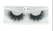 Load image into Gallery viewer, Mink Eyelashes Hand Made Crisscross False Eyelashes Cruelty Free Dramatic 3D Mink Lashes Long Lasting Faux Cils for Makeup Tools
