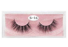 Load image into Gallery viewer, Mink Eyelashes Hand Made Crisscross False Eyelashes Cruelty Free Dramatic 3D Mink Lashes Long Lasting Faux Cils for Makeup Tools