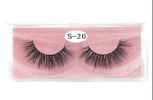 Load image into Gallery viewer, Mink Eyelashes Hand Made Crisscross False Eyelashes Cruelty Free Dramatic 3D Mink Lashes Long Lasting Faux Cils for Makeup Tools