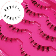Load image into Gallery viewer, ICYCHEER 5 Pairs False Eyelashes Natural Handmade Lower Lashes Makeup Maquiagem Fake Eye Lashes Beauty Make Up Tools Faux Cils