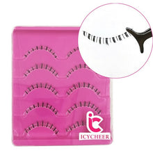 Load image into Gallery viewer, ICYCHEER 5 Pairs False Eyelashes Natural Handmade Lower Lashes Makeup Maquiagem Fake Eye Lashes Beauty Make Up Tools Faux Cils