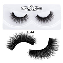 Load image into Gallery viewer, Mink Eyelashes 3D False Popular Lashes 100% Cruelty Free Handmade Reusable Natural Eyelashes Eye Makeup Faux Cils Maquiagem Tool