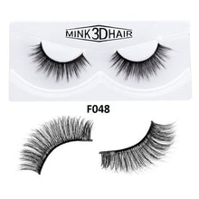 Load image into Gallery viewer, Mink Eyelashes 3D False Popular Lashes 100% Cruelty Free Handmade Reusable Natural Eyelashes Eye Makeup Faux Cils Maquiagem Tool
