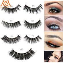 Load image into Gallery viewer, 1Pairs Faux Cils Natural False Eyelashes Long Crisscross 3d Mink Lashes Messy Eyelash Extensions Fashion Women Eyes Makeup