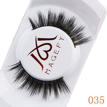 Load image into Gallery viewer, 1Pairs Faux Cils Natural False Eyelashes Long Crisscross 3d Mink Lashes Messy Eyelash Extensions Fashion Women Eyes Makeup