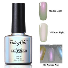 Load image into Gallery viewer, FairyGlo 10ML Nail Polish Shell Mermaid Stamping Paint Nail Polish Nail Art Nagellak Soak Off Nail Gelpolish Vernis a Ongle Ink