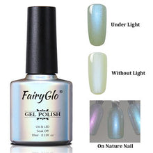 Load image into Gallery viewer, FairyGlo 10ML Nail Polish Shell Mermaid Stamping Paint Nail Polish Nail Art Nagellak Soak Off Nail Gelpolish Vernis a Ongle Ink